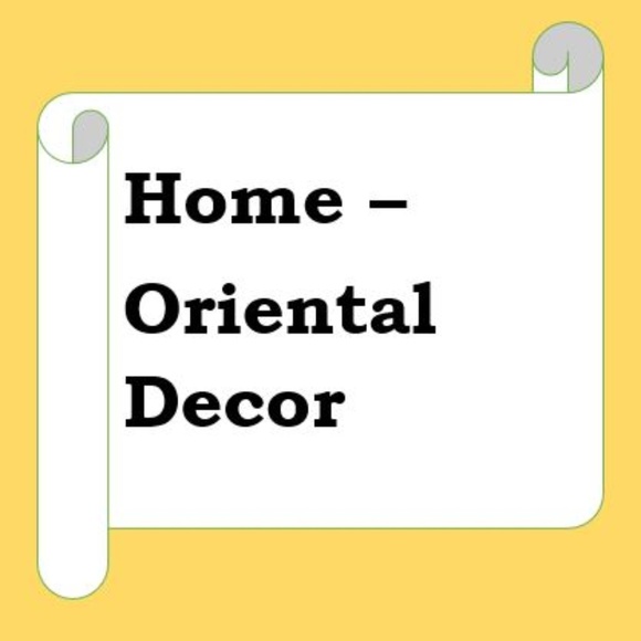 Home Oriental Decor - Picture 1 of 1